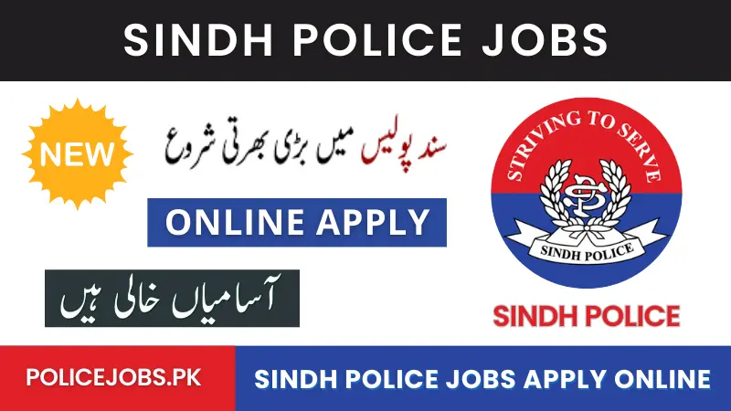 Sindh Police Jobs STS Jobs (Apply Online)